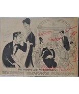 VIVIEN LEIGH &amp; CAST SIGNED THEATER ARTICLE X7 - IVANOV w/COA - $1,450.00