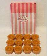PartyLite Just Desserts Apple Strudel tealight candles box of 12 retired... - $171.06 MXN
