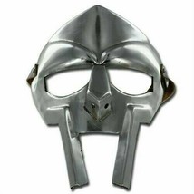 Medievale Gladiatore Maschera 18g Acciaio Dolce Viso Armor Maschera Riproduzione - £38.14 GBP