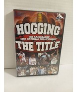 Hogging The Title Dvd Razorbacks 1994 National Championship Basketball - $44.54