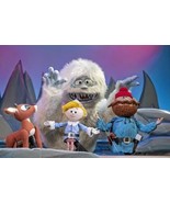 Rudolph The Red Nosed Reindeer Hermey Rudolph Yukon Cornelius 12x18 inch... - $27.22 CAD
