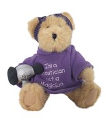 Boyds Bears Betty Bouffant Hairstylist Bear I&#39;m A Beautician Not Magicia... - $36.20 CAD