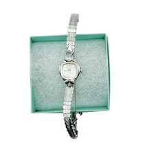 Womens Vintage Bulova Watch 1965 M5 10K white gold fill RGP bezel small ... - $275.00