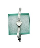 Womens Vintage Bulova Watch 1965 M5 10K white gold fill RGP bezel small ... - £223.29 GBP
