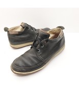 Ecco Chase II Womens Size 38 US 7 Black Leather Ankle Chukka Shoes - $674.26 MXN