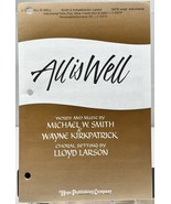 All is Well by Lloyd Larson SATB w Piano Sheet Music Hope Publishing - £2.34 GBP