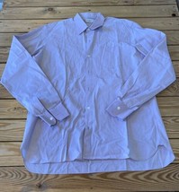 Dries Van Noten Men’s Button Down dress shirt size 50 Purple AK - £46.80 GBP