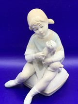 VINTAGE ARDALT PORCELAIN FIGURINE  JAPAN 7363 6” Tall - £7.26 GBP