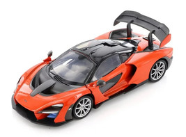 2019 McLaren Senna 1/24 Scale Diecast Model by MotorMax - ORANGE - $29.69