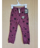 Art Class Boys Joggers Sweatpants With Pockets Maroon Size 3T New With Tags - £9.90 GBP