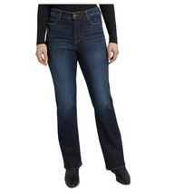 Chaps Ladies &#39; High-Rise Bootcut Jean, Dark Blue - $26.99