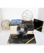 22 Vintage Maxell / Ampex /  Scotch 7 1/4&quot; Reel to Reel Tapes 7 1/2 ips ... - $4,751.52 MXN