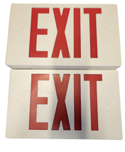 BriteWay Pack of 5 LED Exit Signs - Energy-Efficient, Bright Illuminatio... - $122.68