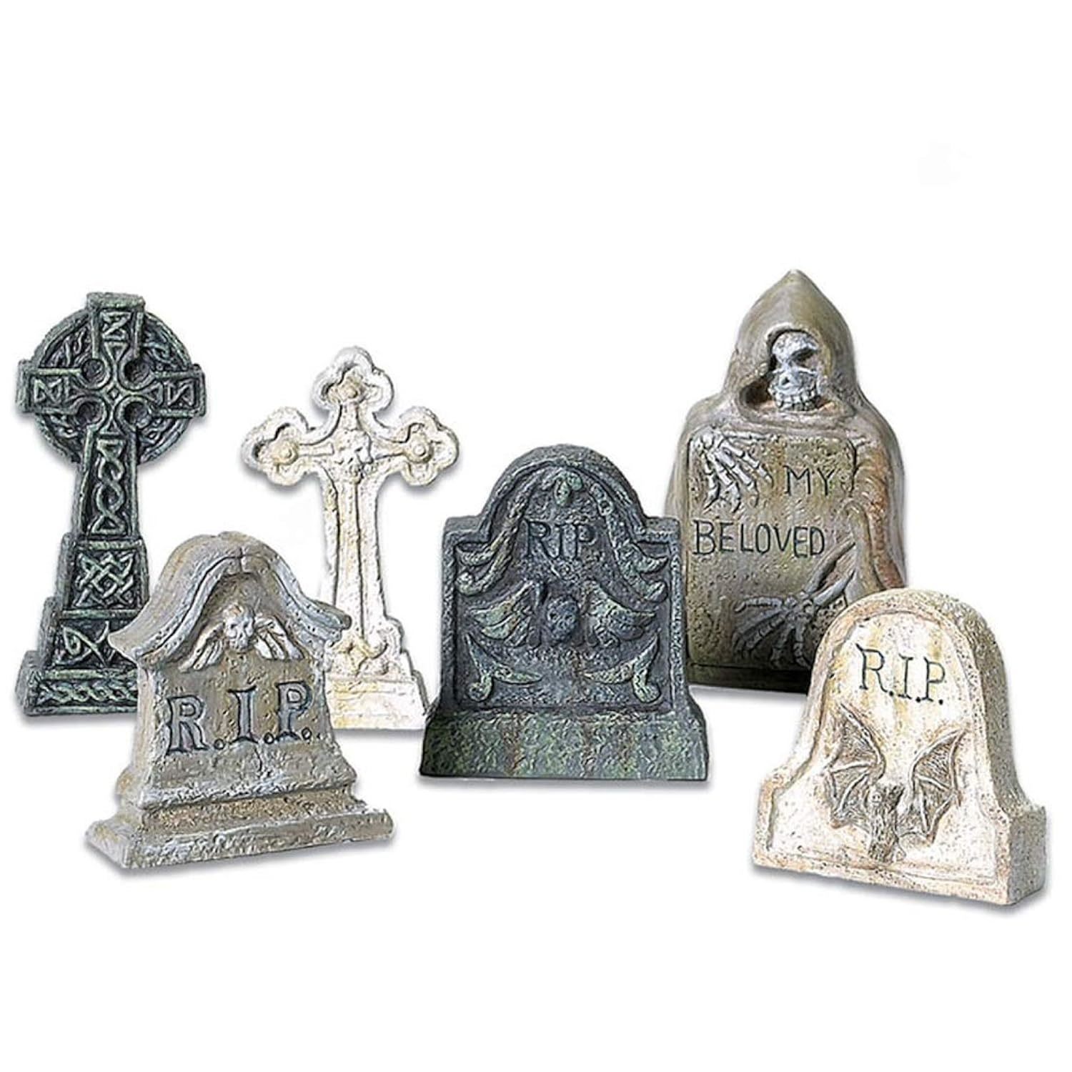 Department 56 Halloween Accessories for Village Collections Tombstones Figurine  - $24.99
