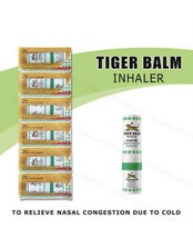 3 Small bottles - Tiger Balm Inhaler Menthol - £7.73 GBP