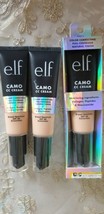 3-Pack e.l.f. Camo CC Cream (☝Opened Item) Foundation Light 210 N SPF 30  - $15.88