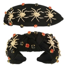   Halloween Spooky Spider Charm Top Knot Headband - €28,48 EUR