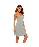 Sleep wear Soft Cotton &amp; Modal Night Slip Dress Lounge wear S-M-L-XL-XXL... - $19.99