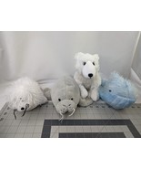 Ganz Webkinz Ocean Sea Creatures Lot Seal Manatee Arctic Fox Blue Whale ... - $19.95