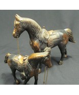 Set of two western style horses from the 60&#39;s - $1,026.37 MXN