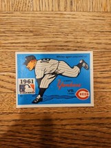 1980 Fleer World Series Cards | 1961 Yankees/Reds - Phillies Sticker Reverse - £2.49 GBP