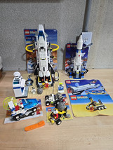 VTG Lot LEGO 6453 6454 6463 6456 MISSION CONTROL SPACE SHUTTLE Set COMPL... - $210.03