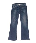 True Religion Becky Flare Jeans Women&#39;s Size 30 (30x29) Low Rise Stretch... - $741.38 MXN