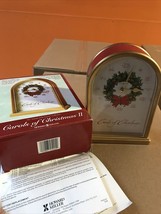 Howard Miller Carols Of Christmas Ii 645-424 Christmas Clock Vintage In Box 1999 - £43.39 GBP