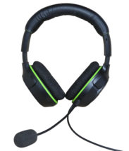 Turtle Beach Ear Force XO THREE Wired Surround Sound Gaming Headset Black Green - £19.29 GBP