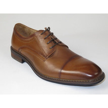 Men's Shoes Steve Madden Soft Leather upper Lace Up Navin Brandy image 2