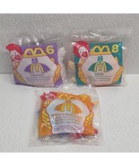 1995 McDonald&#39;s Halloween Happy Meal Toys Lot of 3 New! Ronald, Birdie, ... - $361.99 MXN