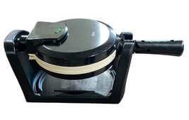 Oster CKSTWFBF10W-ECO Black Titanium Infused DuraCeramic Flip Waffle Maker - £21.77 GBP