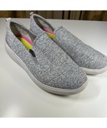 RYKA Slip-On Shoe Zip Detail - Ally Heathered Gray Women’s Size 12M - $17.30 CAD
