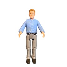 Vintage Hasbro Loving Family Dad Doll Figure 5&quot; tall Dollhouse - $7.88