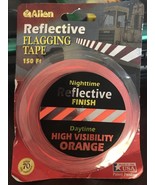 Allen Reflective Flagging Tape 150 Ft. Nightime Reflective Finish Daytim... - £27.46 GBP