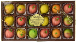 Bergen Marzipan - Assorted Fruit Shapes (18Pcs.) by Bergen Marzipan [Foods] - $19.32