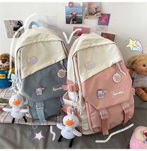 2022 New Fashion Preppy Style Women Backpack School Kawaii Backpa for Teenage Gi - £30.96 GBP
