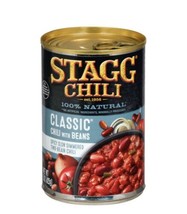 Stagg Classic Chili. 15oz can. Lot of 4. hot dogs, campfire, nachos. Lot of 4 - $31.65