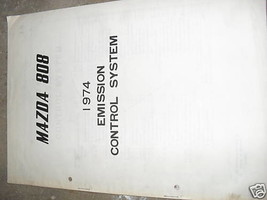 1974 Mazda 808 Emission Service Shop Repair Manual OEM - $6.55