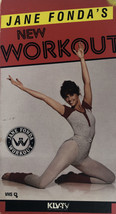 Jane Fondas New Workout (Vhs 1986)TESTED-RARE Vintage COLLECTIBLE-SHIPS N 24 Hrs - £12.55 GBP