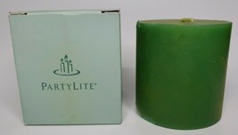 PartyLite Pillar Candle 3x3 New in Box Spruce in the Snow P5H/C330552 - £11.77 GBP