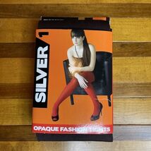 WOMENS FASHION TIGHTS Thick Opaque BROWN L-XL Vintage - $175.40 MXN