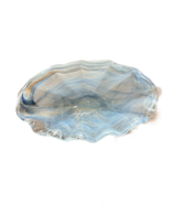 Murano Art Glass Bowl Dish Made in Italy Hankerchief Bowl Multicolor Vin... - $680.07 MXN