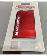 Monster Powercard - Ultra Thin Smart Phone Charger 1650 mAh New In Package - $21.77