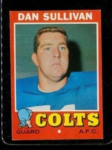 Vintage 1971 Topps Tcg Football Trading Card #108 Dan Sullivan Colts - £6.61 GBP