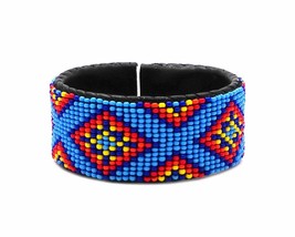 Mia Jewel Shop Native American Inspired Tribal Fire Diamond Pattern Guatemalan C - £15.50 GBP