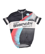 Castelli Cycling Jersey Mens M Team Bianchi Biking Made in Italy Short S... - £29.07 GBP
