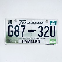 2013 United States Tennessee Hamblen County Truck License Plate G87 32U - $18.80