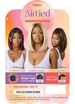 Outre Airtied Human Hair Blend Wig - Natural Yaki 12" - Vanish HD Lace - $78.91