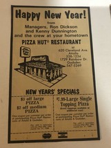 1988 Pizza Hut Restaurant Vintage Print Ad Gadsden Alabama pa27 - $7.91